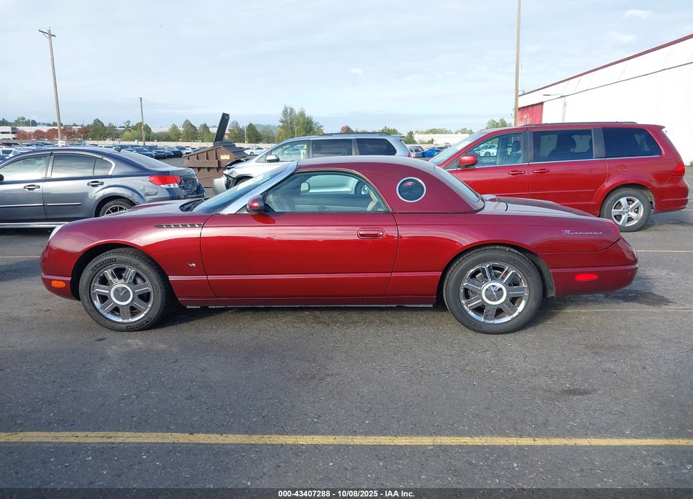 2004 FORD THUNDERBIRD VIN: 1FAHP60A44Y104756