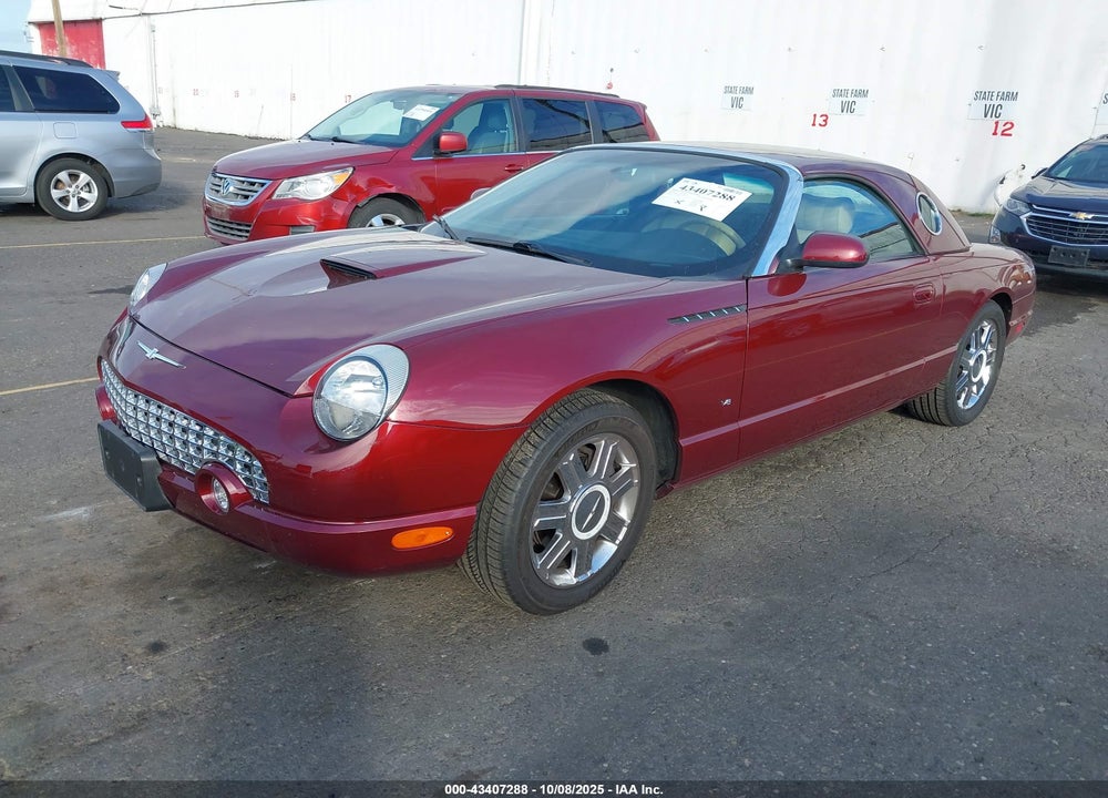 2004 FORD THUNDERBIRD VIN: 1FAHP60A44Y104756
