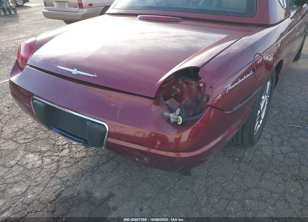 2004 FORD THUNDERBIRD VIN: 1FAHP60A44Y104756