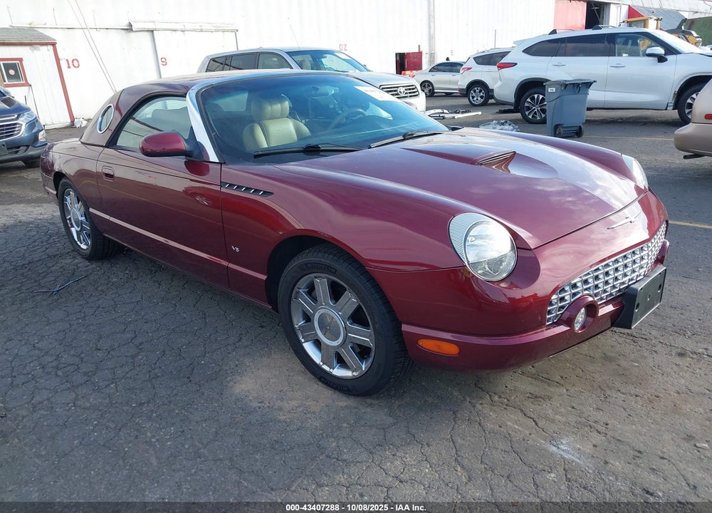 2004 FORD THUNDERBIRD VIN: 1FAHP60A44Y104756