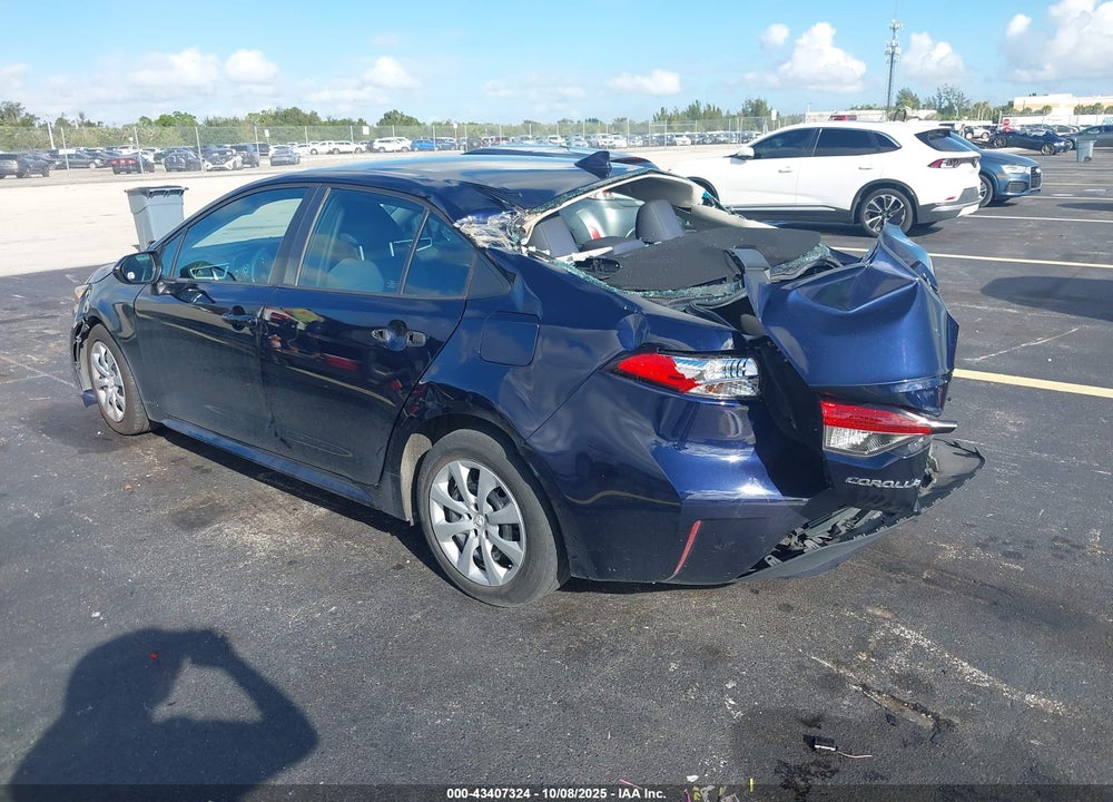 2021 TOYOTA COROLLA VIN: 5YFEPMAE7MP163100