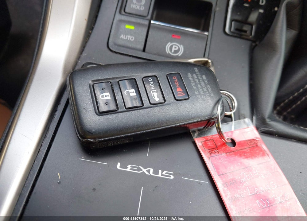2019 LEXUS NX 300 VIN: JTJBARBZ3K2185512