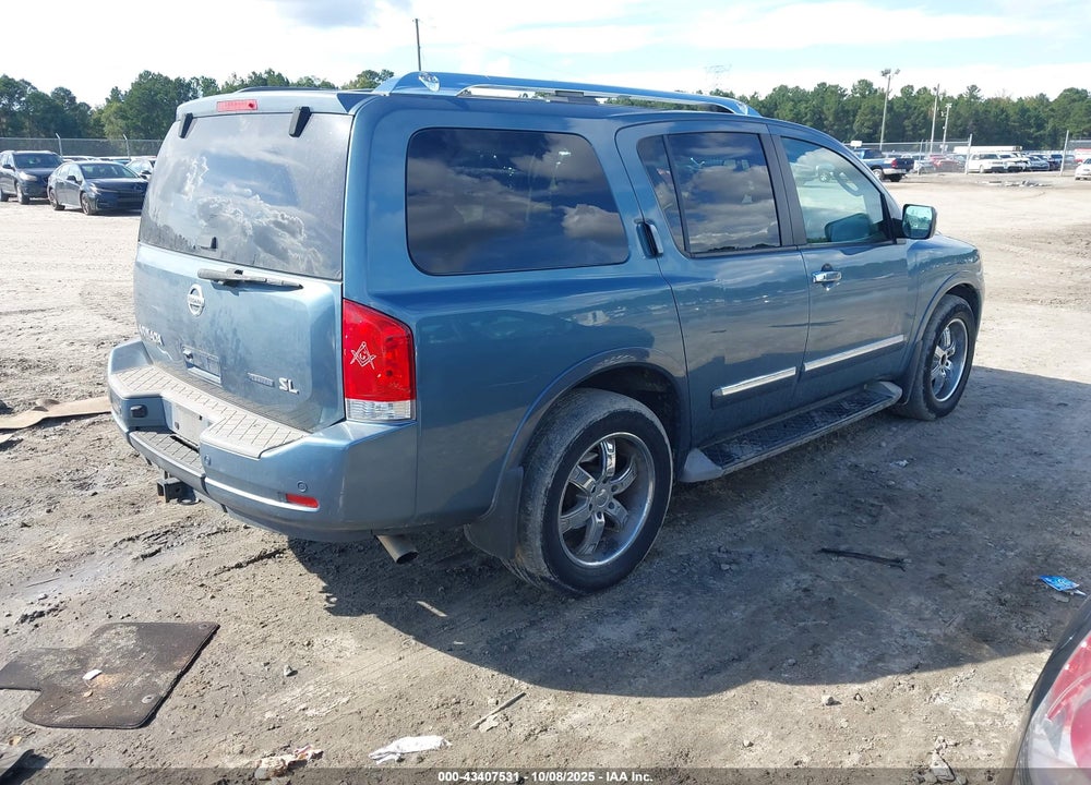 2011 NISSAN ARMADA SL VIN: 5N1BA0ND3BN609537