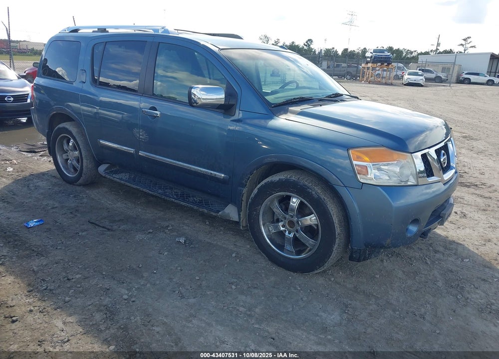 2011 NISSAN ARMADA SL VIN: 5N1BA0ND3BN609537