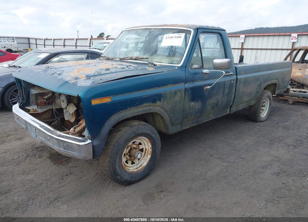 1985 FORD F150 VIN: 1FTEF14N6FPB40280