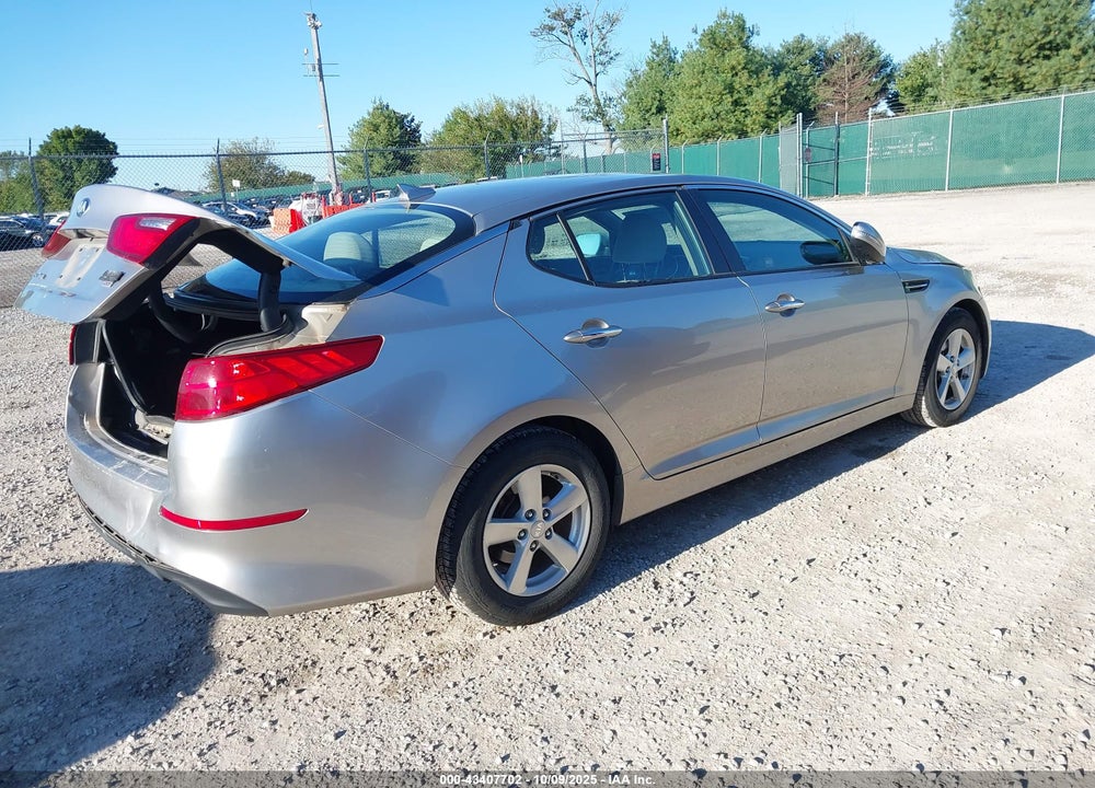 2015 KIA OPTIMA LX VIN: KNAGM4A7XF5556749