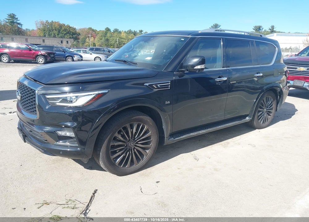 2020 INFINITI QX80 LUXE AWD VIN: JN8AZ2NE4L9251411