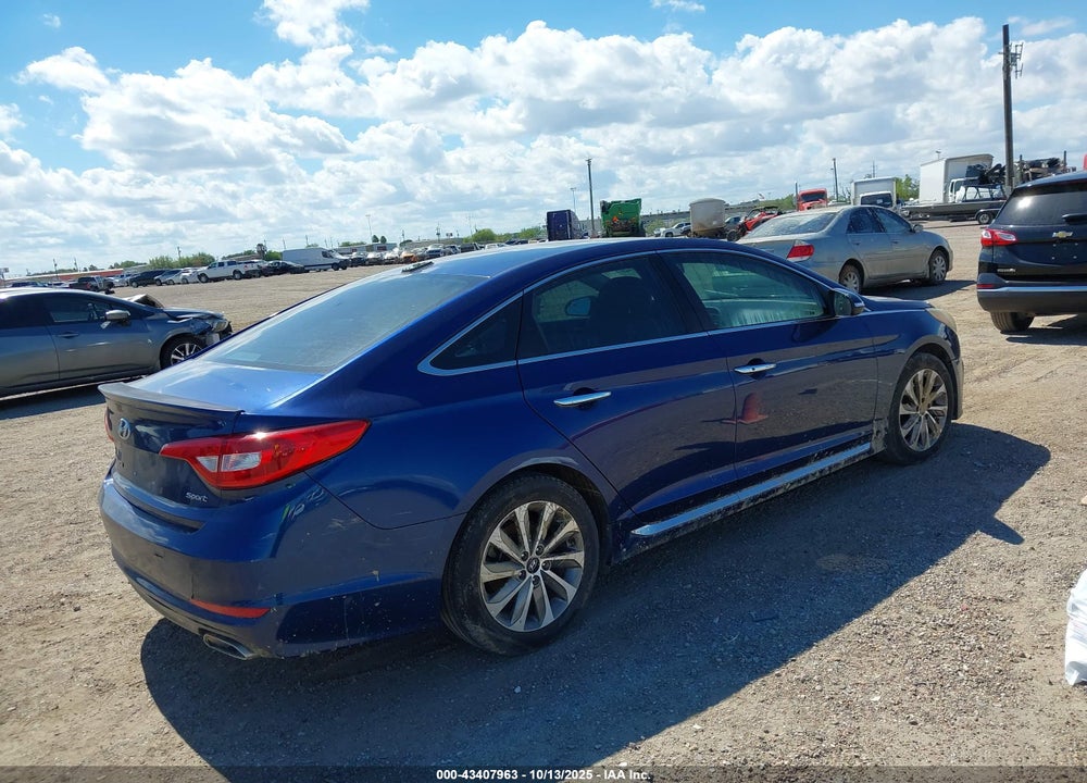 2017 HYUNDAI SONATA SPORT VIN: 5NPE34AF1HH472455