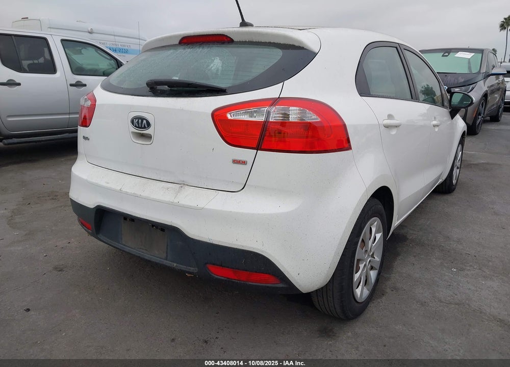 2013 KIA RIO VIN: KNADM5A36D6131347