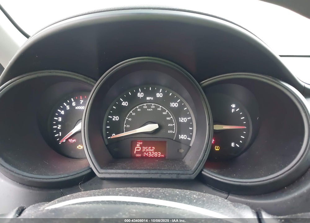 2013 KIA RIO VIN: KNADM5A36D6131347