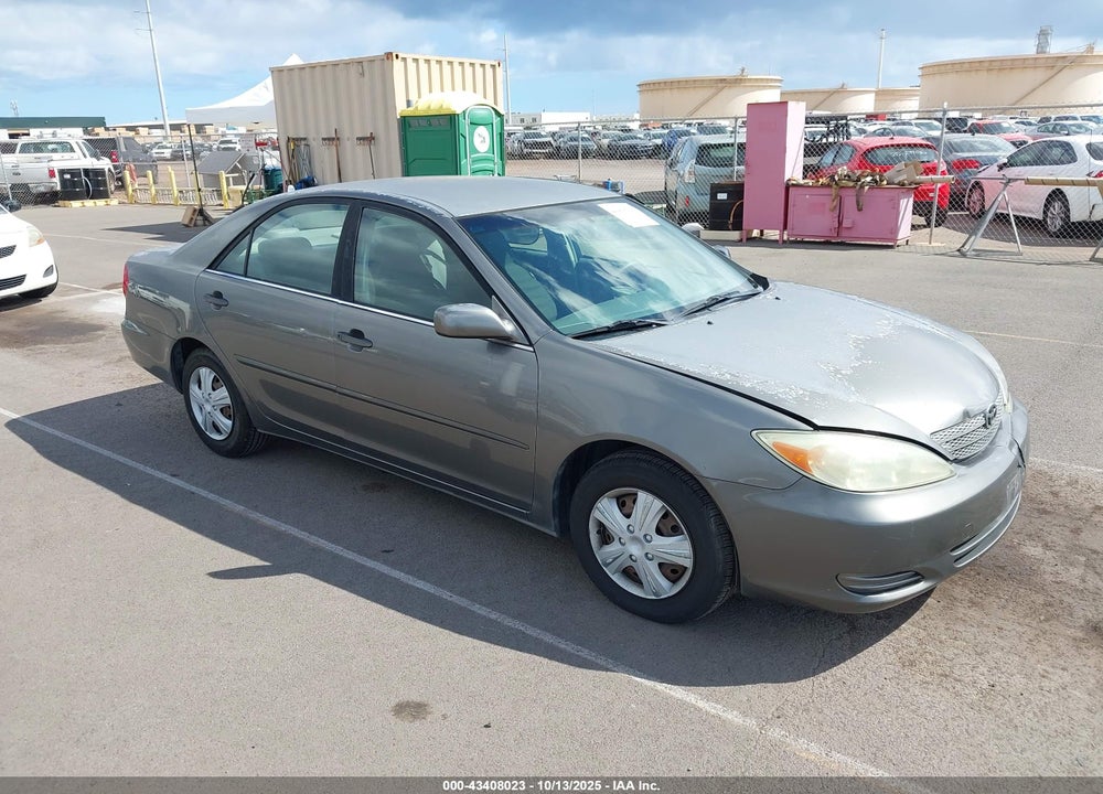 2004 TOYOTA CAMRY LE/SE/STD/XLE VIN: JTDBE32K040296749