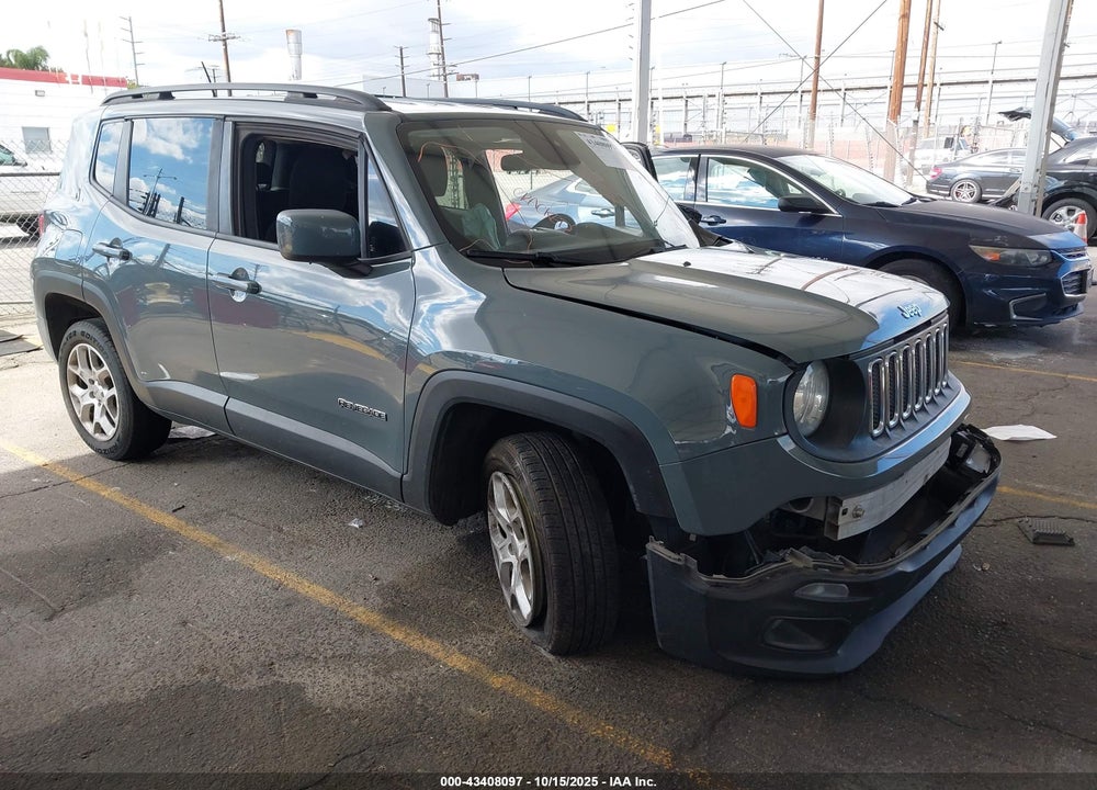 2018 JEEP RENEGADE LATITUDE 4X4 VIN: ZACCJBBB7JPH71359