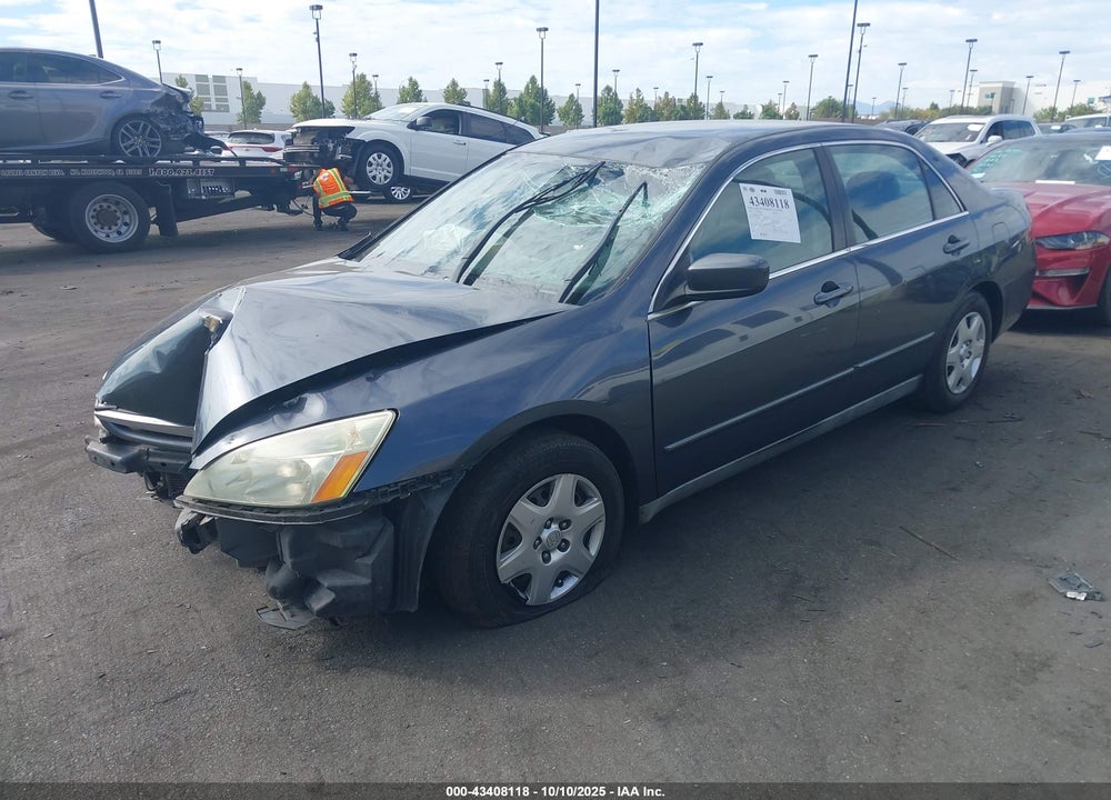 2007 HONDA ACCORD 2.4 LX VIN: 1HGCM56487A229217