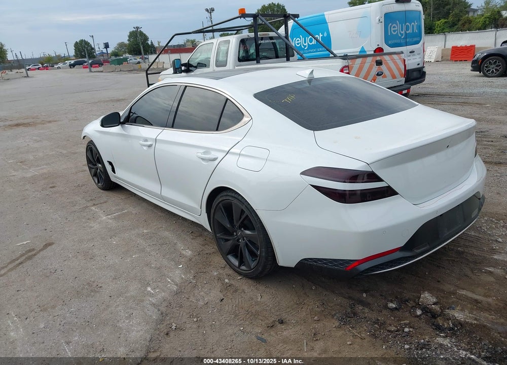 2023 GENESIS G70 2.0T AWD VIN: KMTG34TA4PU106246