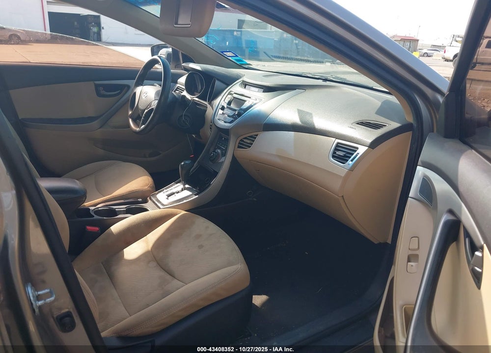 2013 HYUNDAI ELANTRA GLS VIN: 5NPDH4AE8DH381021