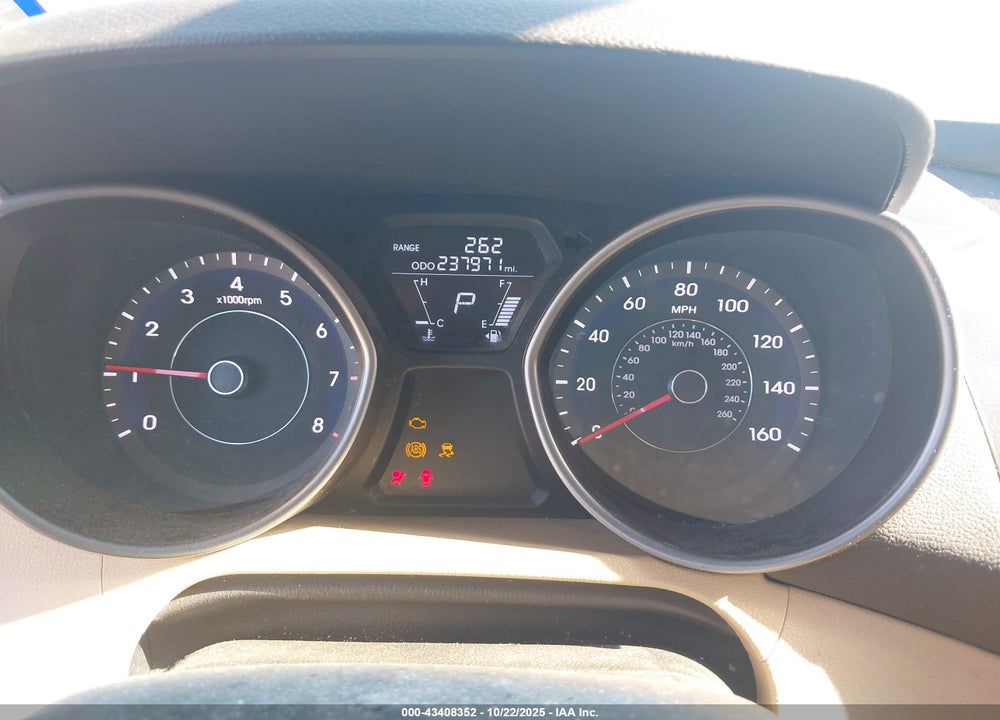 2013 HYUNDAI ELANTRA GLS VIN: 5NPDH4AE8DH381021