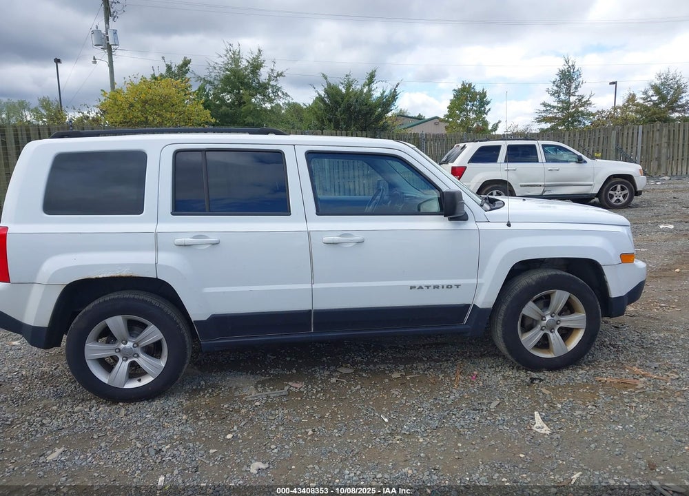 2016 JEEP PATRIOT VIN: 1C4NJRFB2GD627818