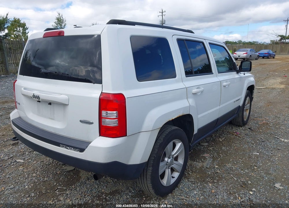 2016 JEEP PATRIOT VIN: 1C4NJRFB2GD627818