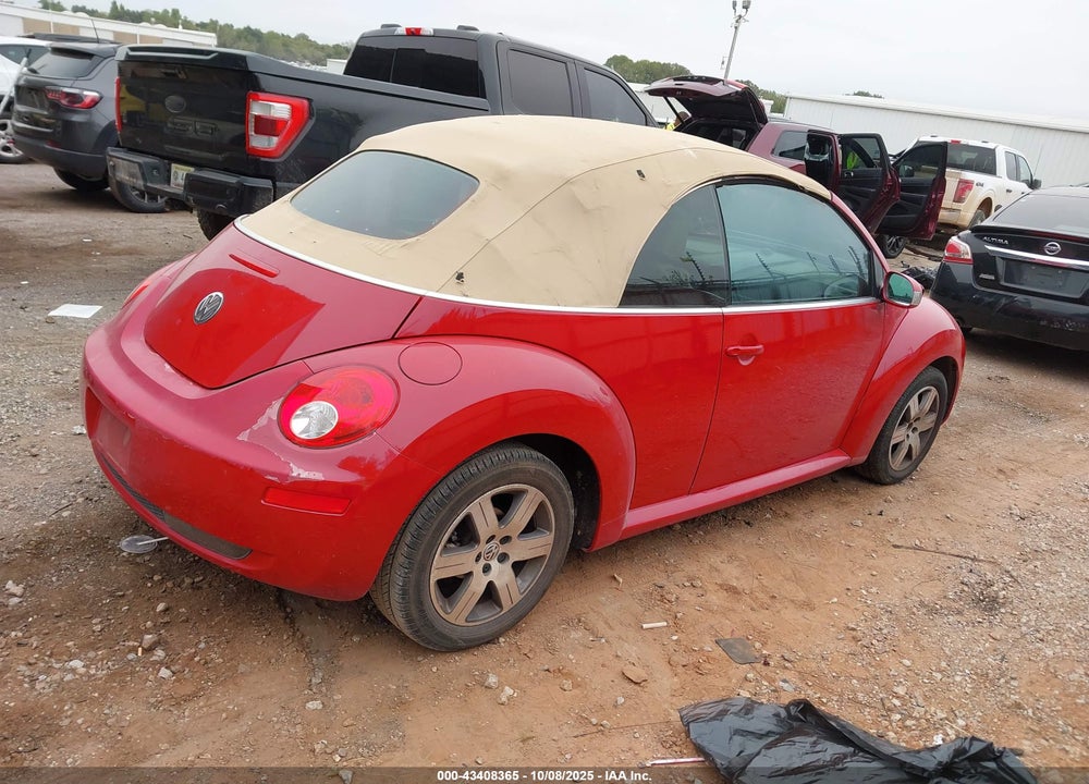 2006 VOLKSWAGEN NEW BEETLE 2.5 VIN: 3VWRF31Y46M328343