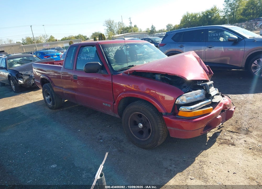 2001 CHEVROLET S-10 LS VIN: 1GCCS19W018165635
