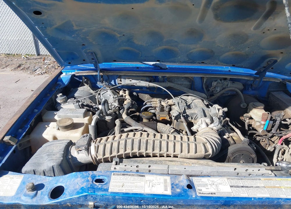 1998 FORD RANGER SPLASH/XL/XLT VIN: 1FTZR15X9WPA05223