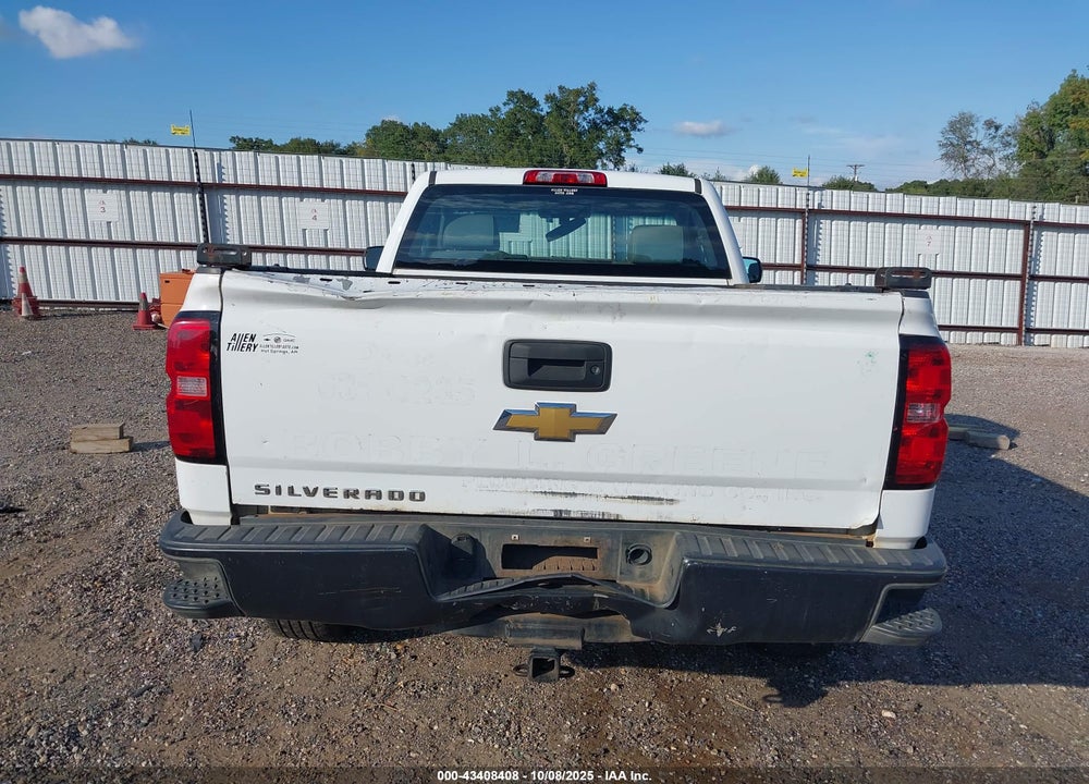 2015 CHEVROLET SILVERADO 1500 WT VIN: 1GCNCPEH8FZ429900