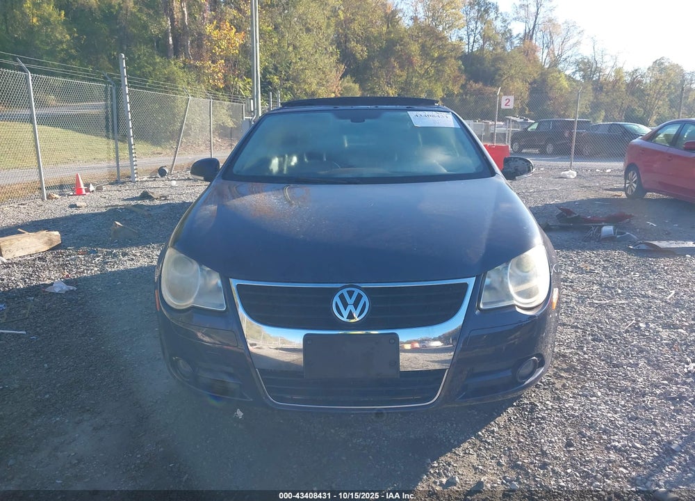 2008 VOLKSWAGEN EOS LUX VIN: WVWFA71F88V015721