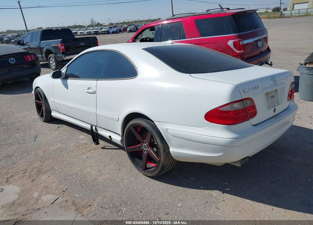 2000 MERCEDES-BENZ CLK 430 VIN: WDBLJ70G0YF155025