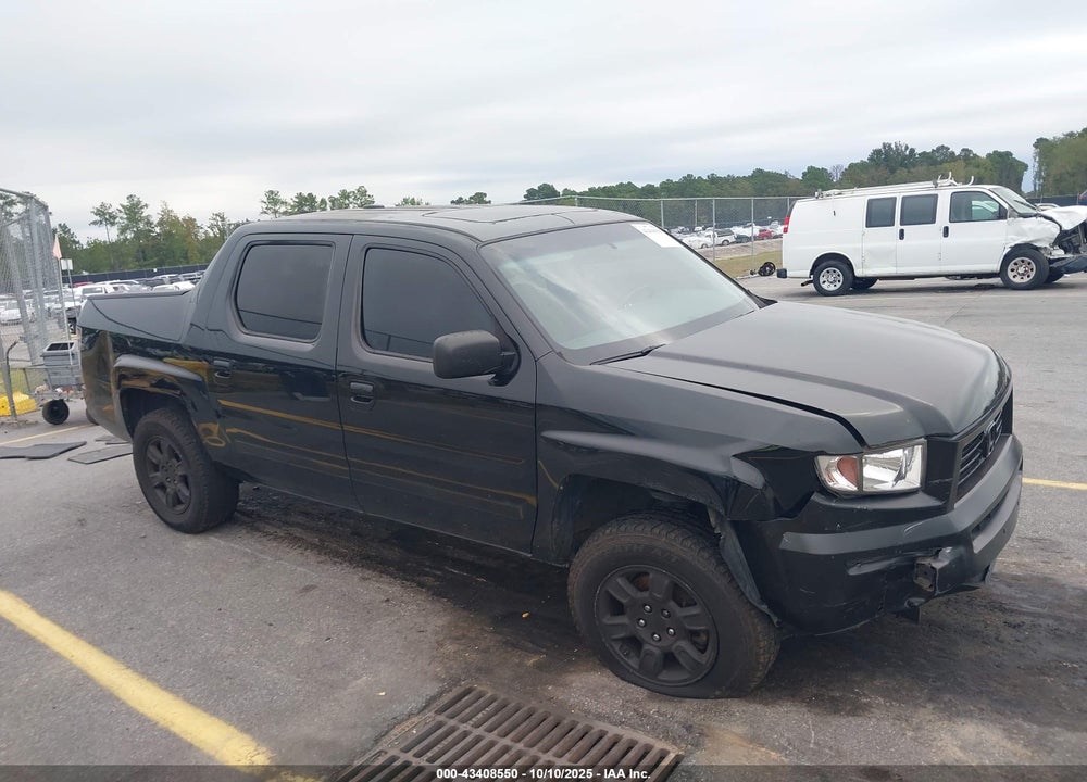 2007 HONDA RIDGELINE RTL VIN: 2HJYK16587H540249