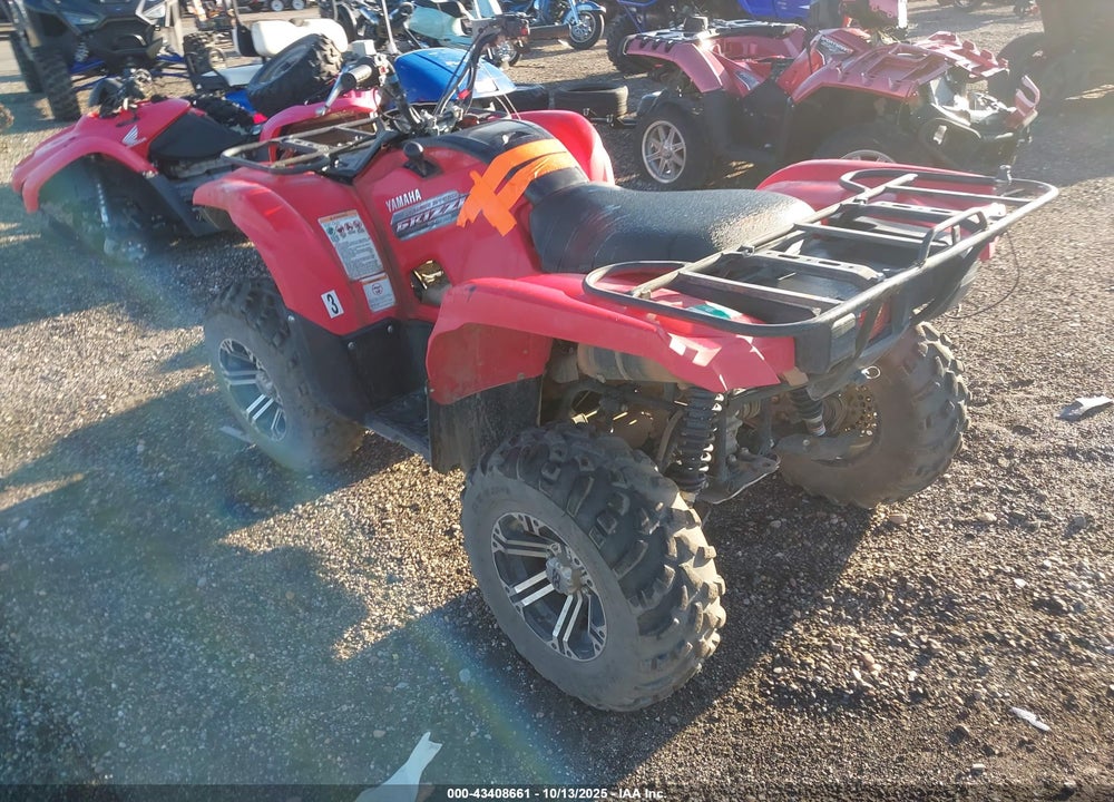 2013 YAMAHA YFM700 FWAD VIN: 5Y4AM13Y4DA103736