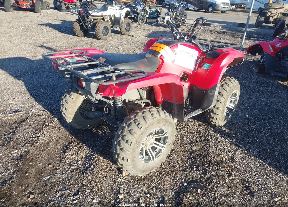 2013 YAMAHA YFM700 FWAD VIN: 5Y4AM13Y4DA103736