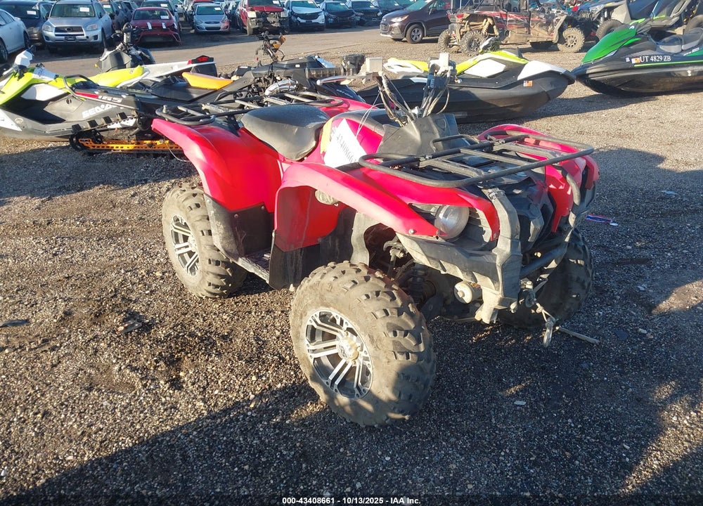 2013 YAMAHA YFM700 FWAD VIN: 5Y4AM13Y4DA103736