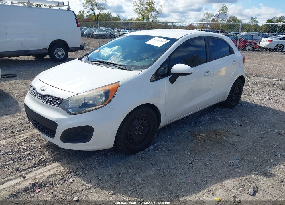 2013 KIA RIO VIN: KNADM5A35D6162895