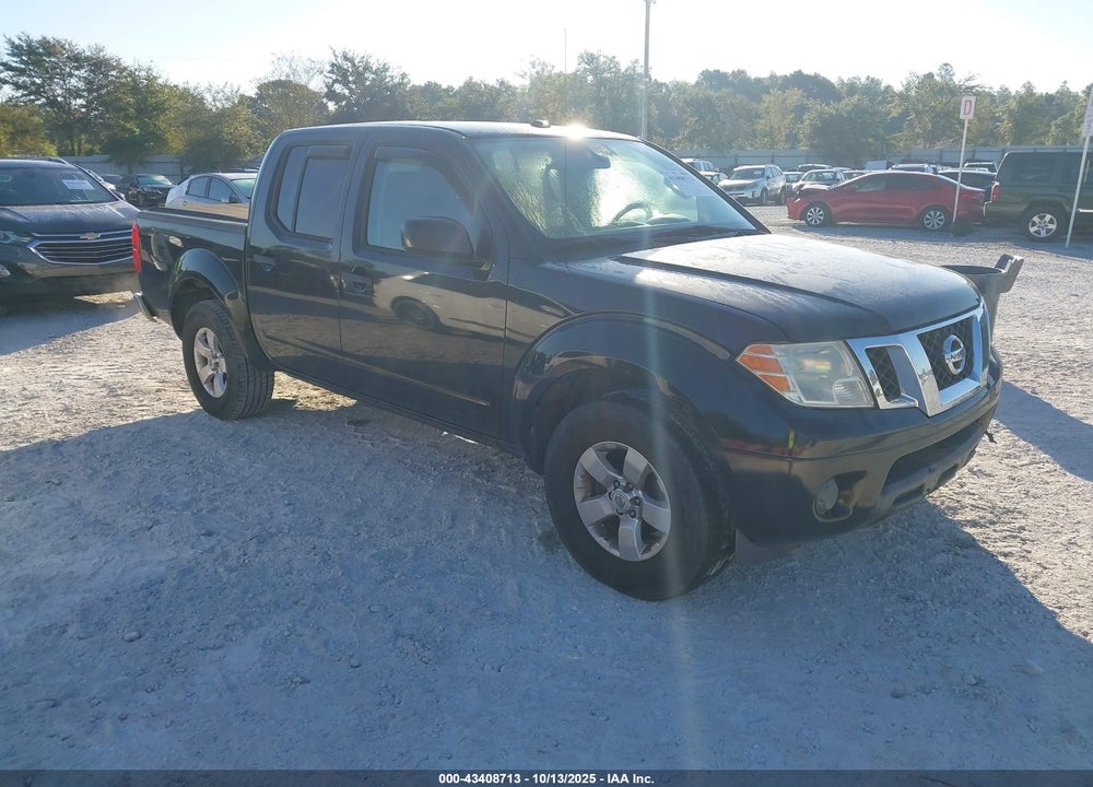 2012 NISSAN FRONTIER SV VIN: 1N6AD0ER1CC412606