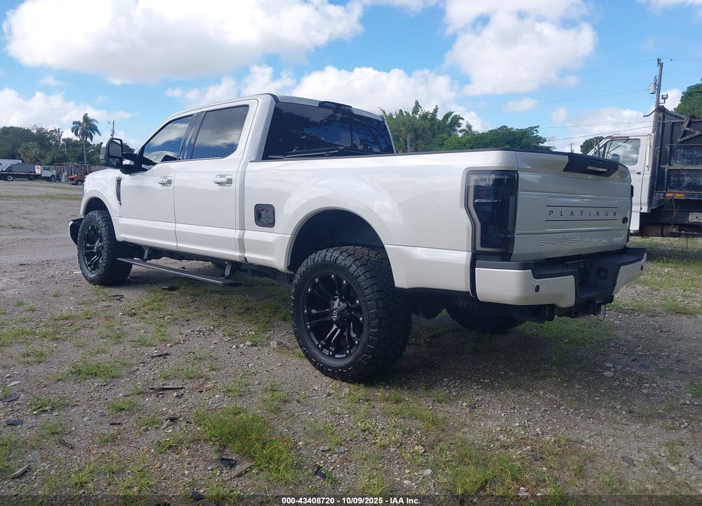 2019 FORD F-350 PLATINUM VIN: 1FT8W3BT9KEF28989