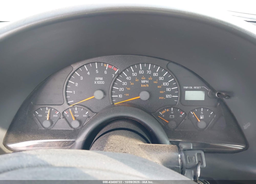 1999 PONTIAC FIREBIRD VIN: 2G2FS22K8X2227285