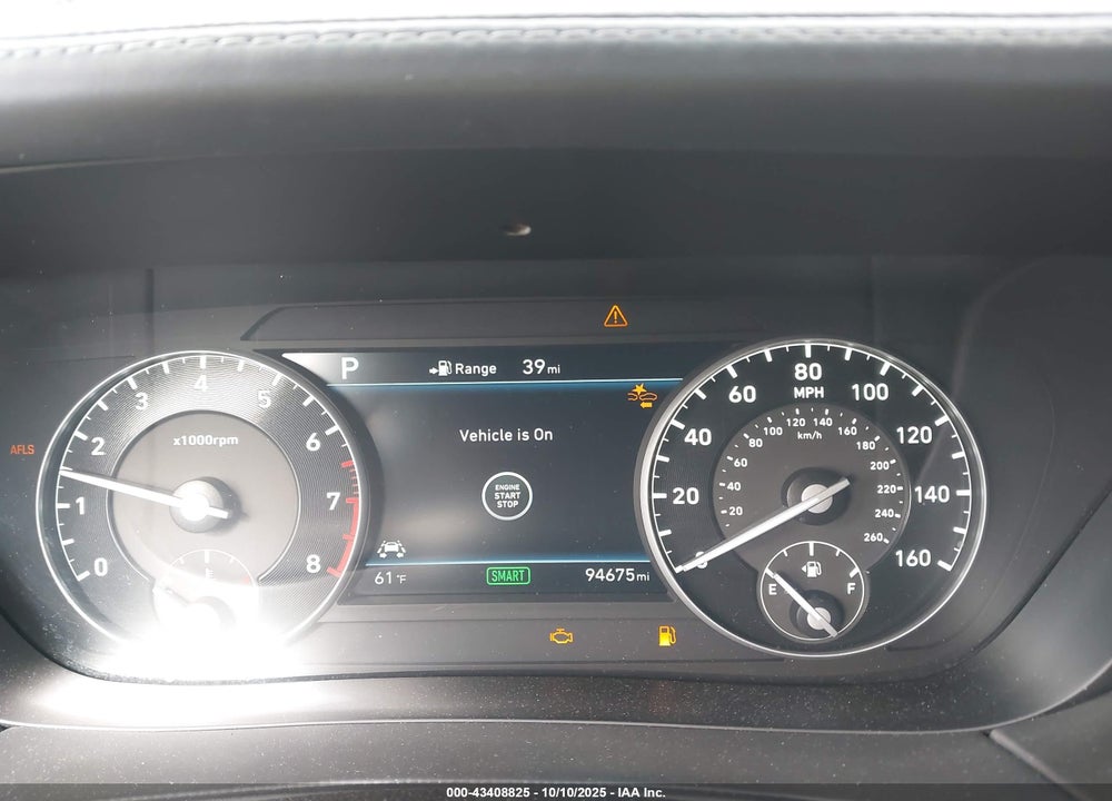 2019 GENESIS G90 5.0 ULTIMATE VIN: KMHG54JH5KU052811