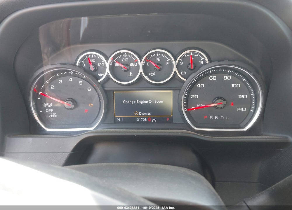 2020 CHEVROLET SILVERADO 1500 4WD SHORT BED LT VIN: 1GCPYDEK8LZ277388