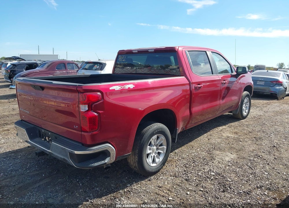 2020 CHEVROLET SILVERADO 1500 4WD SHORT BED LT VIN: 1GCPYDEK8LZ277388