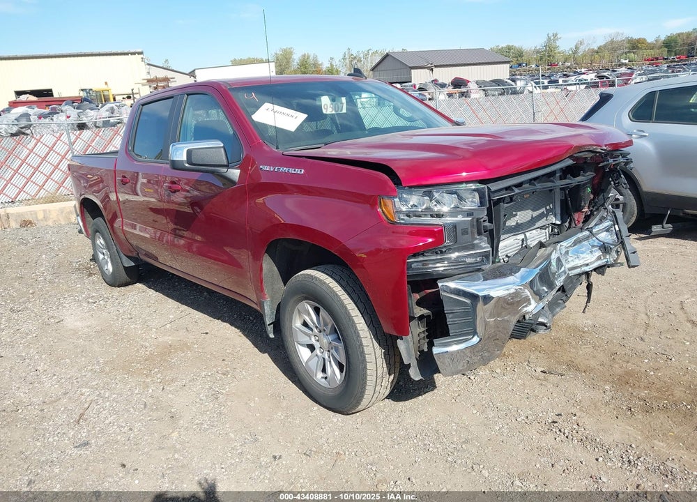 2020 CHEVROLET SILVERADO 1500 4WD SHORT BED LT VIN: 1GCPYDEK8LZ277388