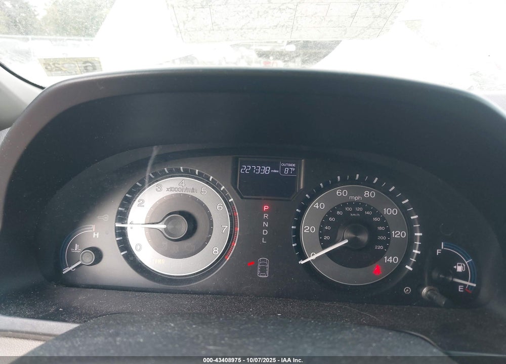2011 HONDA ODYSSEY EX-L VIN: 5FNRL5H65BB027655