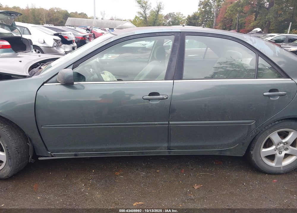 2002 TOYOTA CAMRY SE V6 VIN: 4T1BF32K32U513760