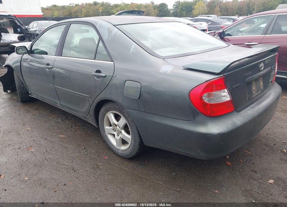 2002 TOYOTA CAMRY SE V6 VIN: 4T1BF32K32U513760