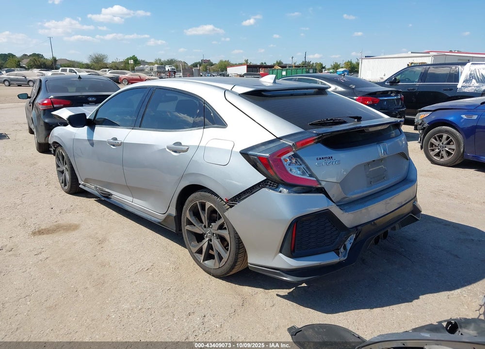 2018 HONDA CIVIC SPORT TOURING VIN: SHHFK7H9XJU218805