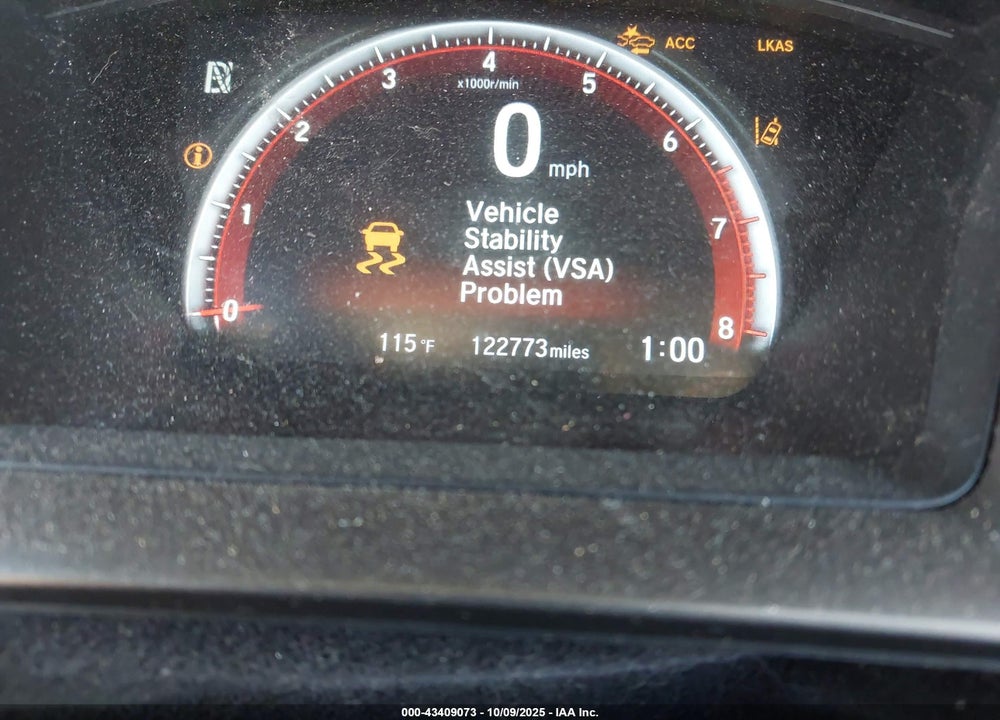2018 HONDA CIVIC SPORT TOURING VIN: SHHFK7H9XJU218805