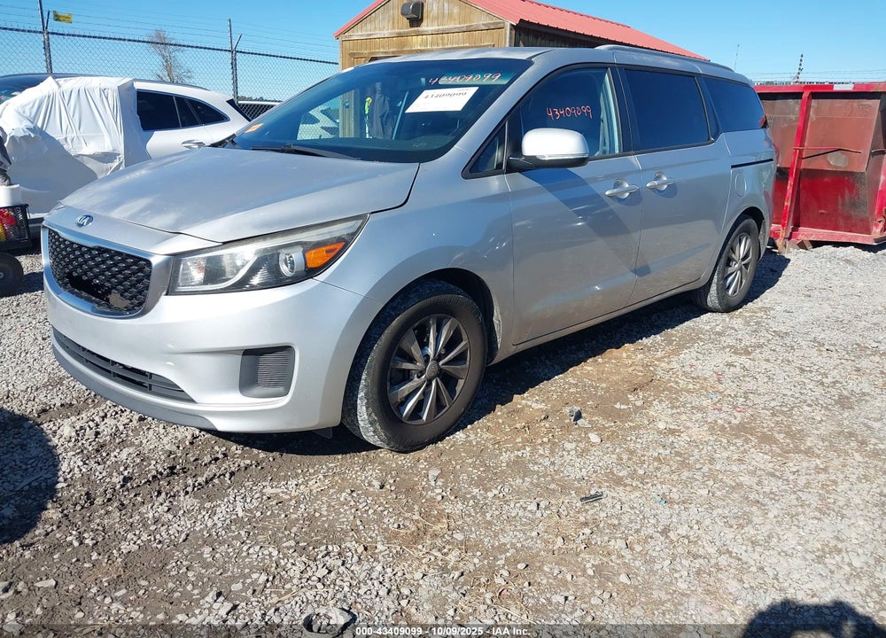 2016 KIA SEDONA LX VIN: KNDMB5C10G6118974