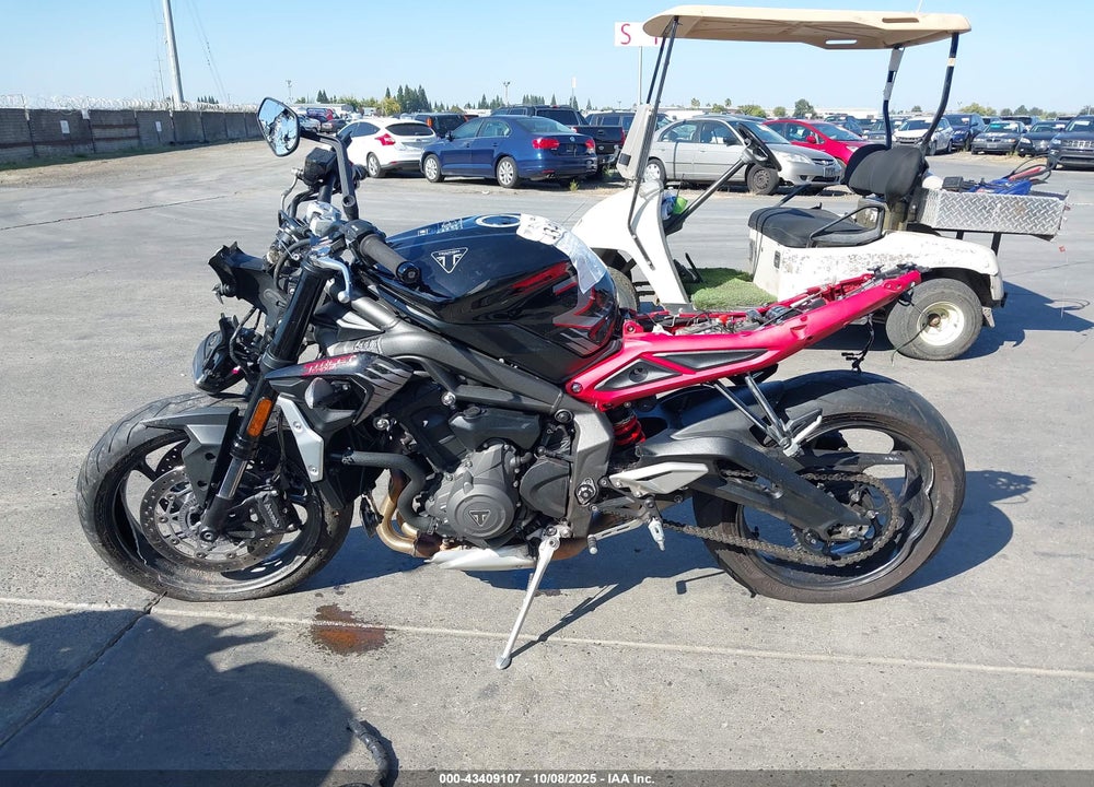 2022 TRIUMPH MOTORCYCLE STREET TRIPLE R VIN: SMTA534D9NTAV8624