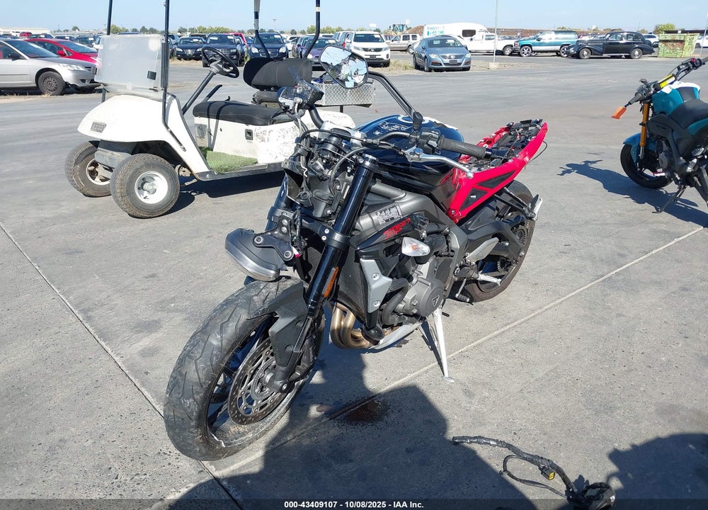 2022 TRIUMPH MOTORCYCLE STREET TRIPLE R VIN: SMTA534D9NTAV8624