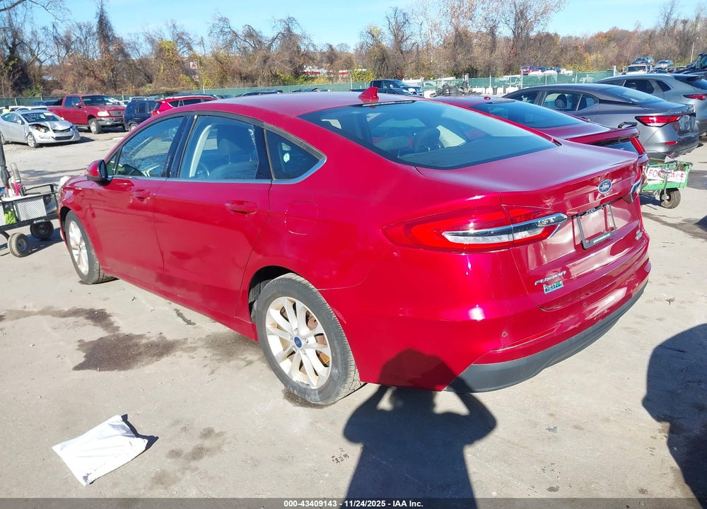 2020 FORD FUSION SE VIN: 3FA6P0HDXLR235416