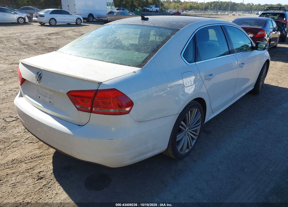 2014 VOLKSWAGEN PASSAT VIN: 1VWBT7A32EC098601